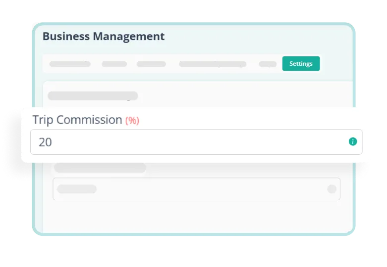 Rydo Admin Panel Setup Business Trip Commission Features