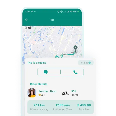 Rydo User App User Profile Live Track Features